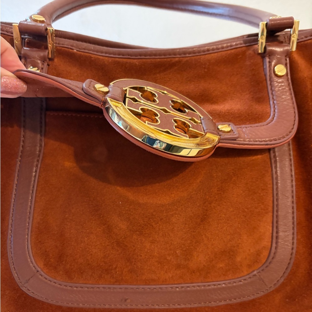 Tory Burch Tote Suede - Picture 2 of 5